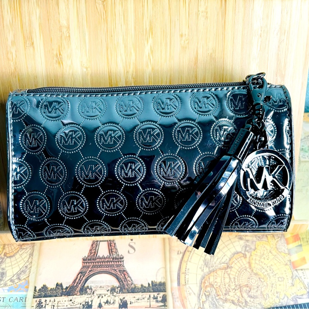 Michael Kors Black Wristlet
